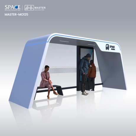 定制公交車(chē)站廣告牌候車(chē)亭